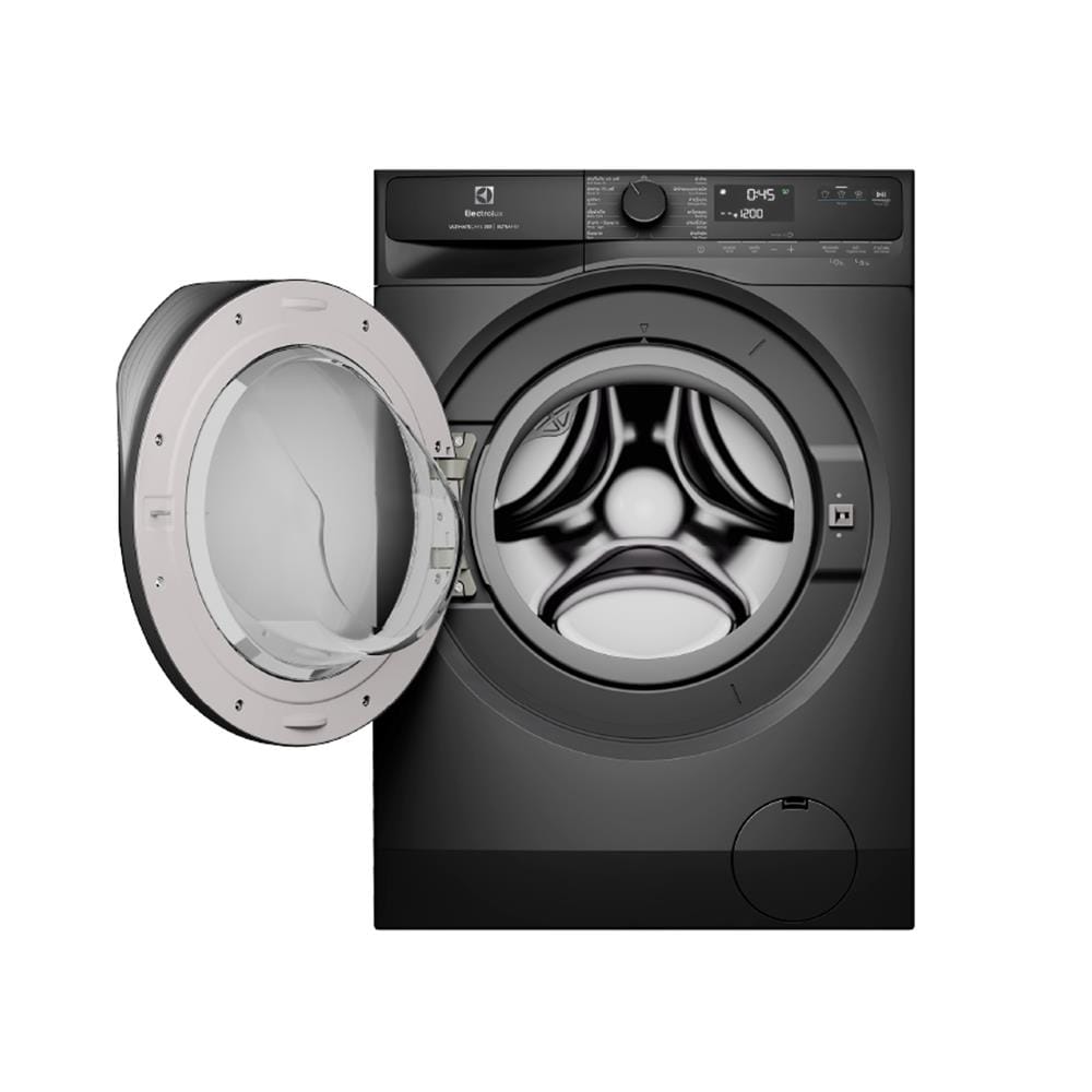 เครื่องซักผ้าฝาหน้าพร้อมขาตั้ง ELECTROLUX EWF9023P5SC 9 กก. 1200RPM อินเวอร์เตอร์ สีเทาเข้ม
