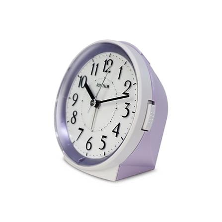 นาฬิกาปลุก RHYTHM 8RE669SR12 4.5 นิ้ว สีขาว_2