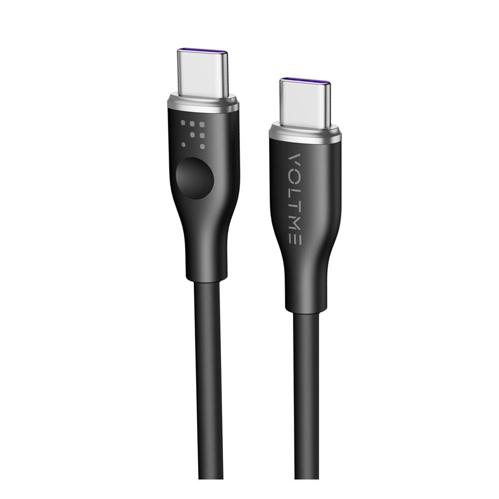 สายชาร์จ USB-C TO USB-C VOLTME C2037 1.8 เมตร สีดำ