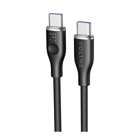 สายชาร์จ USB-C TO USB-C VOLTME C2037 1.8 เมตร สีดำ_0