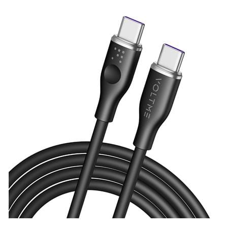 สายชาร์จ USB-C TO USB-C VOLTME C2037 1.8 เมตร สีดำ_1
