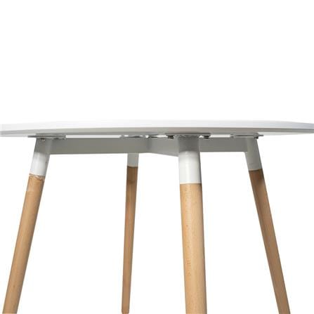 โต๊ะอาหาร FURINTREND TALE TABLE 1 80 ซม. สีขาว_1