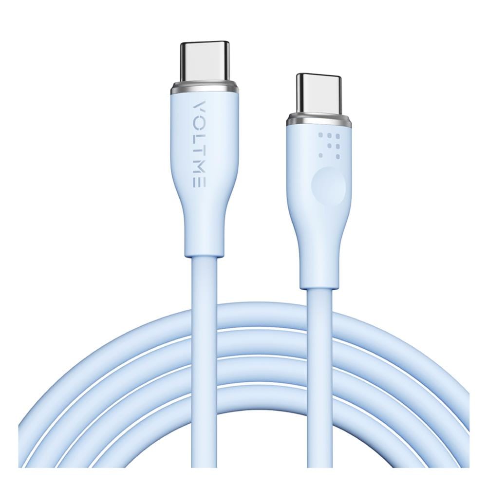 สายชาร์จ USB-C TO USB-C VOLTME C2028 1.8 เมตร สีฟ้า