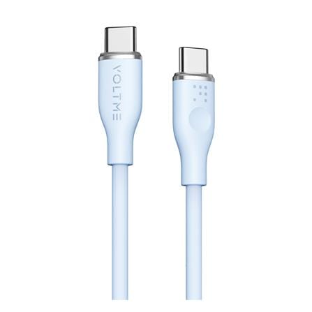 สายชาร์จ USB-C TO USB-C VOLTME C2028 1.8 เมตร สีฟ้า_0