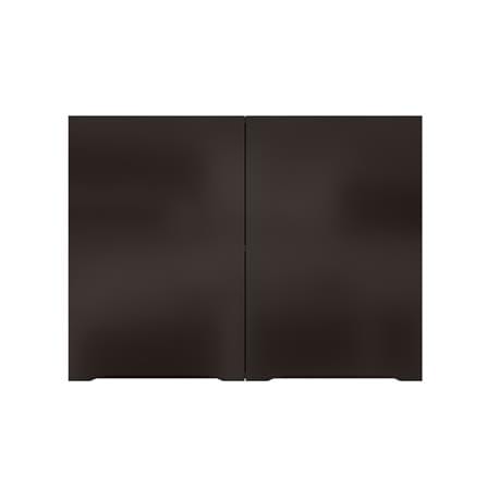 ตู้แขวนคู่ MJ ECO 80x60 ซม. สี DARK CHOCOLATE_0