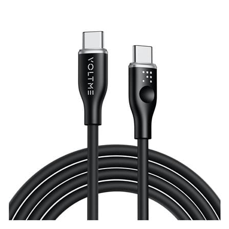 สายชาร์จ USB-C TO USB-C VOLTME C2022 1 เมตร สีดำ_1