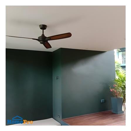 พัดลมไม่มีโคมไฟ MR.KEN 25-01727 52 นิ้ว สีเทา/น้ำตาล_3