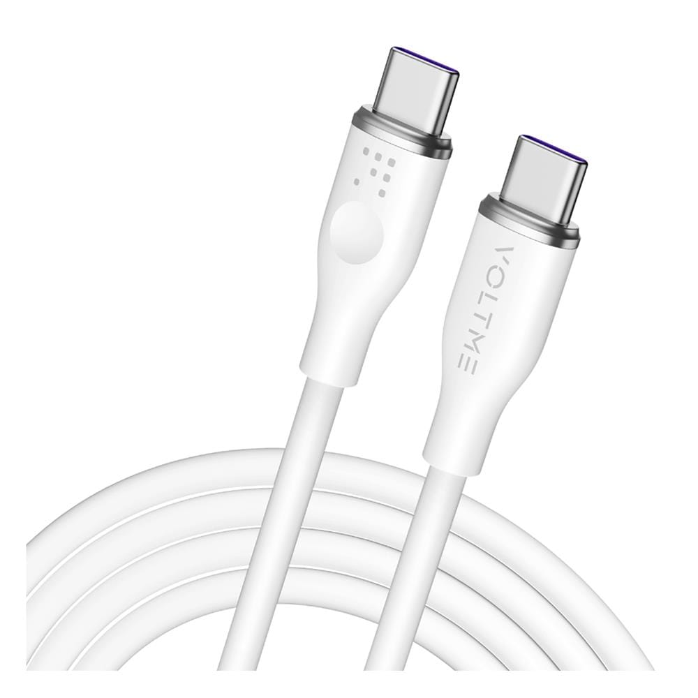 สายชาร์จ USB-C TO USB-C VOLTME C2036 1.8 เมตร สีขาว