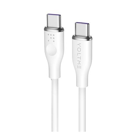 สายชาร์จ USB-C TO USB-C VOLTME C2036 1.8 เมตร สีขาว_0