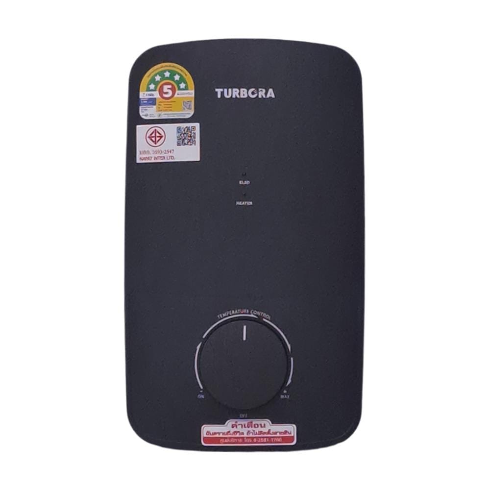 เครื่องทำน้ำอุ่น TURBORA AZ-4500W 4500 วัตต์ สีดำ