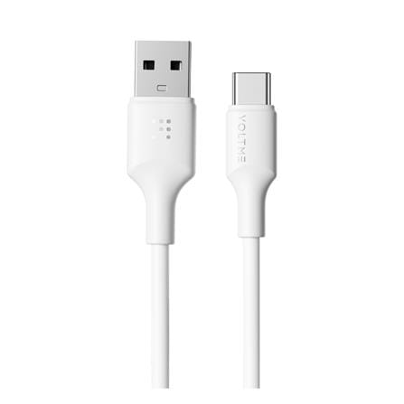 สายชาร์จ USB-A TO USB-C VOLTME C2287 2 เมตร สีขาว_0