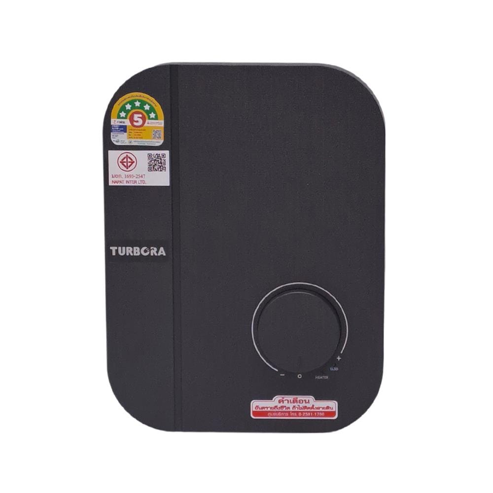 เครื่องทำน้ำอุ่น TURBORA Q4500W 4500 วัตต์ สีดำ