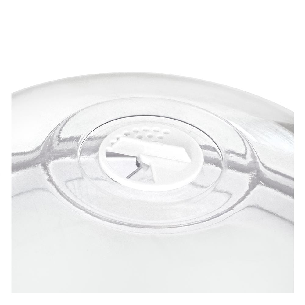 ภาชนะไมโครเวฟฝาครอบ KECH STEAM 26 ซม. สีขาว