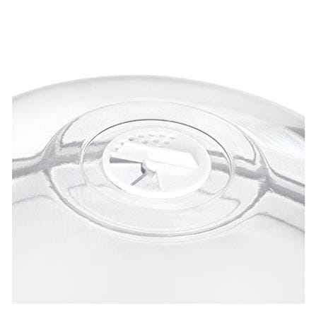 ภาชนะไมโครเวฟฝาครอบ KECH STEAM 26 ซม. สีขาว_4