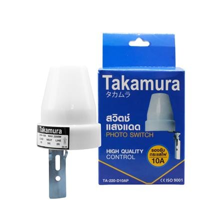 สวิตซ์แสงแดด TAKAMURA TA-220-D10AP-MT 10 แอมป์_2