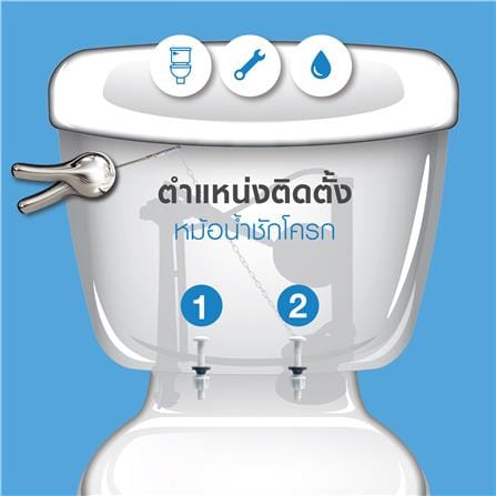 น๊อดยึดหม้อน้ำ ELEGANCE EG-0352 แพ็ก 2 ชิ้น_1