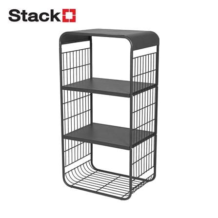 ชั้นวางของ 3 ชั้น STACKO MELLOW 43X30.5X84 ซม. สีเทา_1