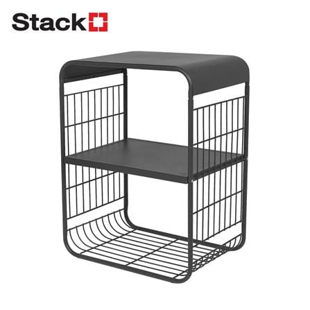 ชั้นวางของ 2 ชั้น STACKO MELLOW 43X30.5X57 ซม. สีเ...
