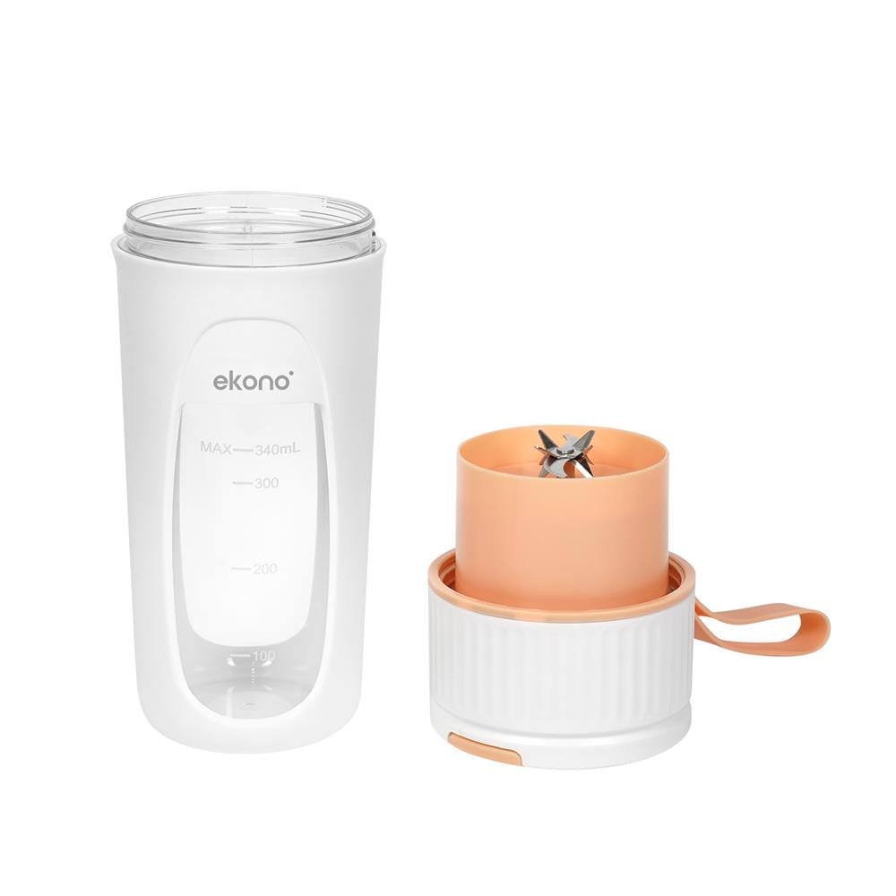 เครื่องปั่นน้ำผลไม้ EKONO EK02-OR 340 มล. สีส้ม