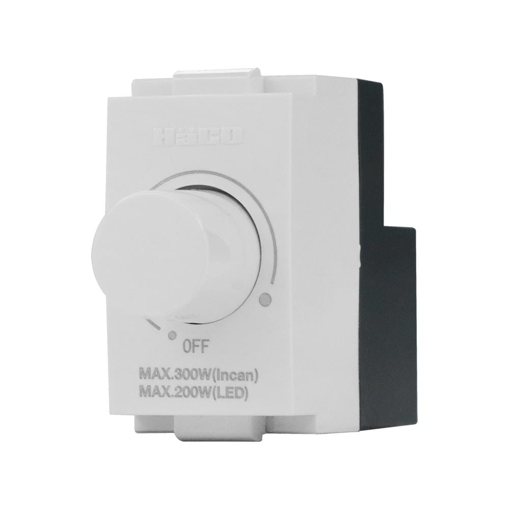 สวิตช์หรี่ไฟ LED HACO TJ-W2717 300 วัตต์ สีขาว