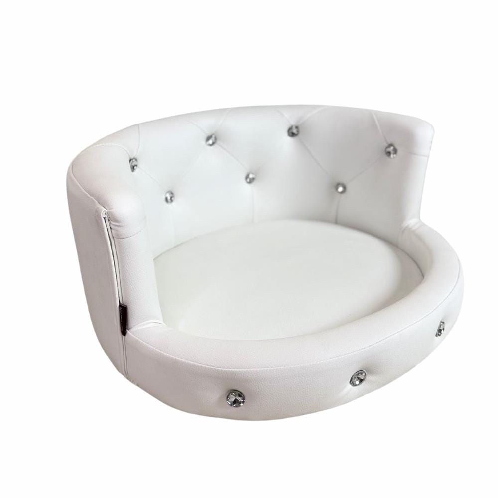 โซฟาสัตว์เลี้ยง PET BUDDY PB05S 26X55X46 ซม. สีขาว