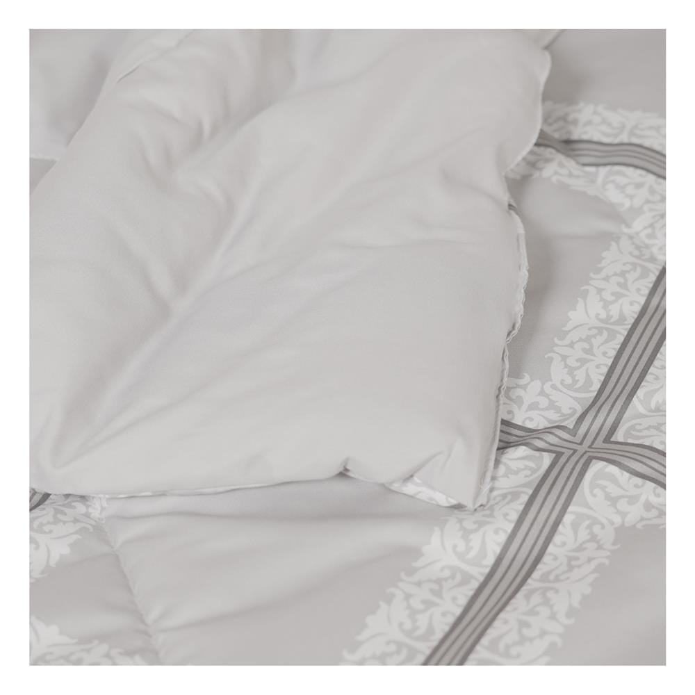 ชุดผ้าปูที่นอน 6 ฟุต (ชุด 6 ชิ้น) HOME LIVING STYLE CLASSIC DIAMOND สี BROWN