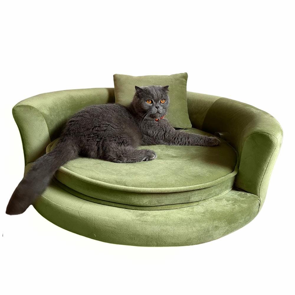 โซฟาสัตว์เลี้ยง PET BUDDY PB03 65X55X32 ซม. สีเขียว
