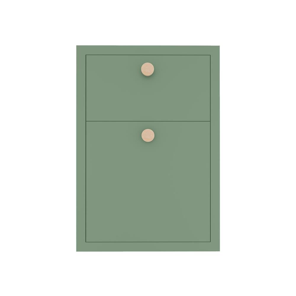 ตู้ลิ้นชัก MJ DOT 66x66 ซม. สี MATCHA