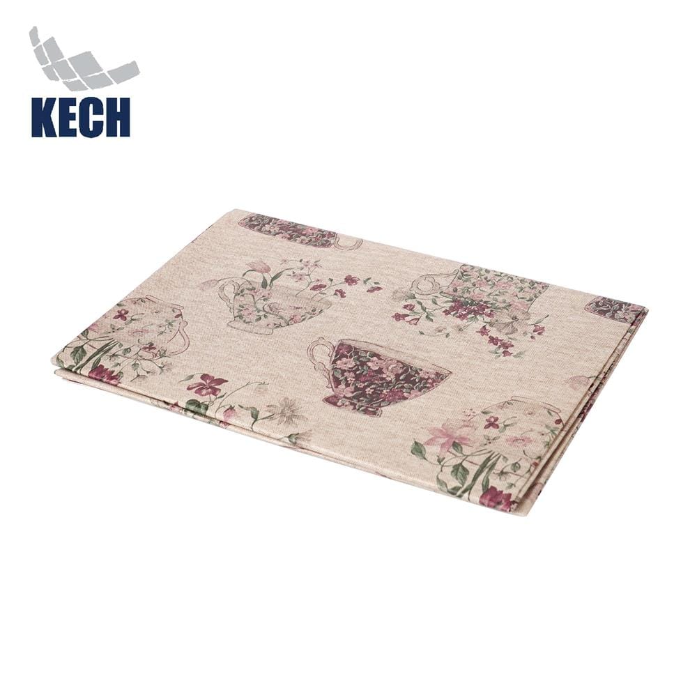 ผ้าปูโต๊ะสำเร็จเหลี่ยม KECH TEAROSE 137x180 ซม.