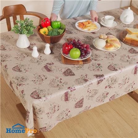 ผ้าปูโต๊ะสำเร็จเหลี่ยม KECH TEAROSE 137x180 ซม._6