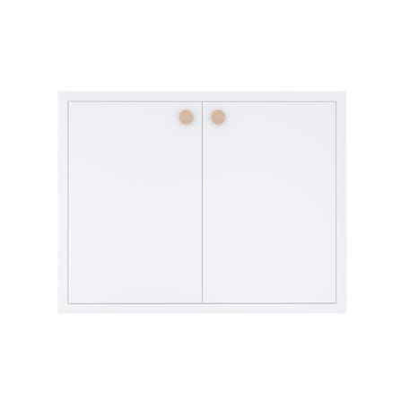 บานซิงค์คู่ MJ DOT 86x66 ซม. สี WHITE