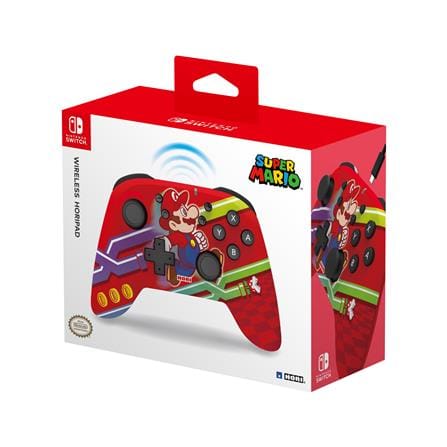 จอยไร้สาย NINTENDO SWITCH HORIPAD ลาย SUPER MARIO สีแดง_4