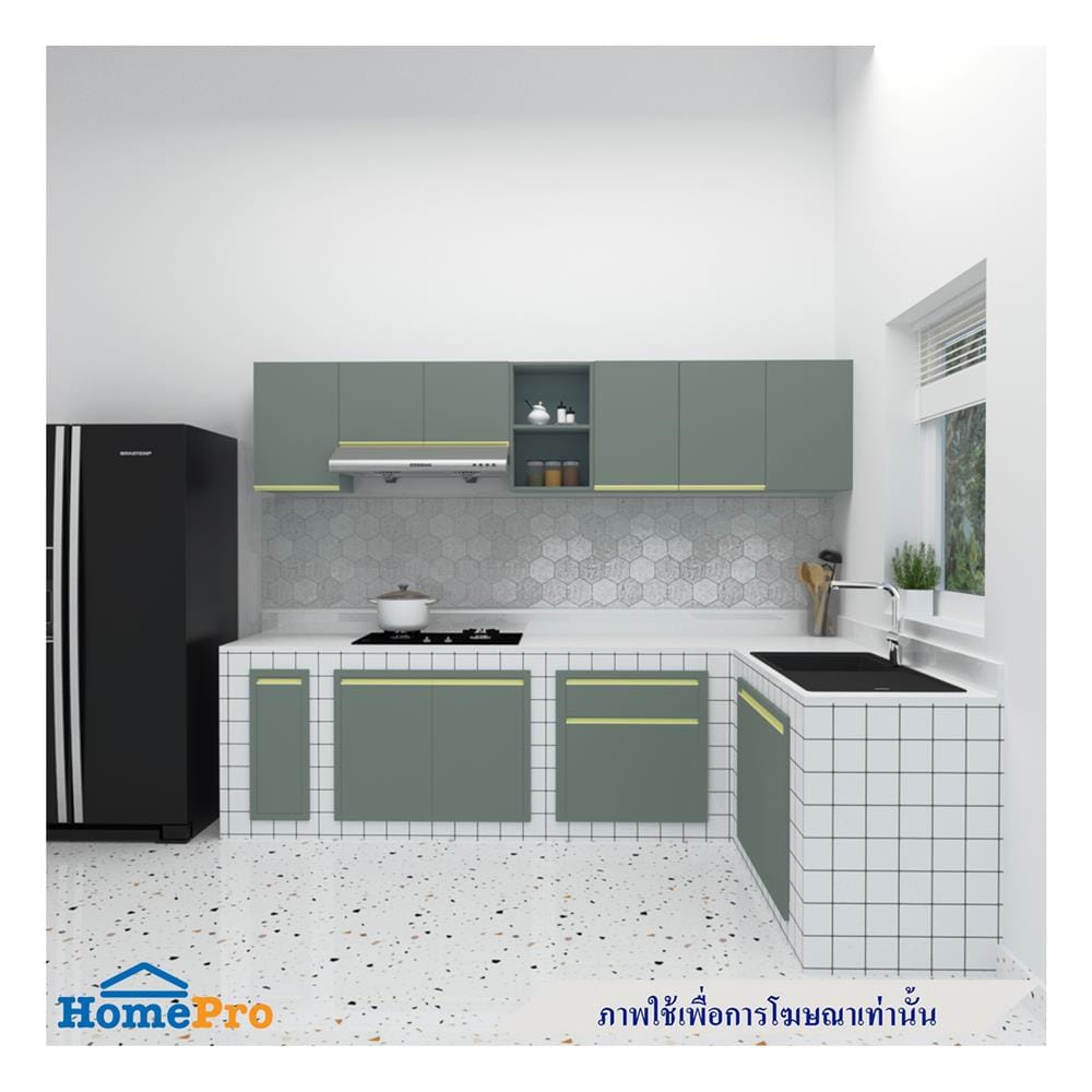 บานซิงคู่ MJ ETERNITY 86x66 ซม. สี SEA SALT