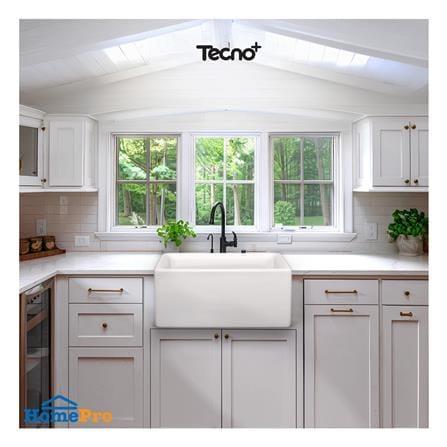ซิงค์ฝัง 1 หลุม TECNOPLUS TNP 508457 C สีขาว 50.8 ซม._2
