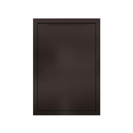 บานซิงค์เดี่ยว MJ ECO 46x66 ซม. สี DARK CHOCOLATE
