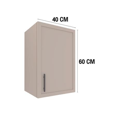 ตู้แขวนเดี่ยว MJ SLIM SHAKER 40x60 ซม. สี BEIGE_3