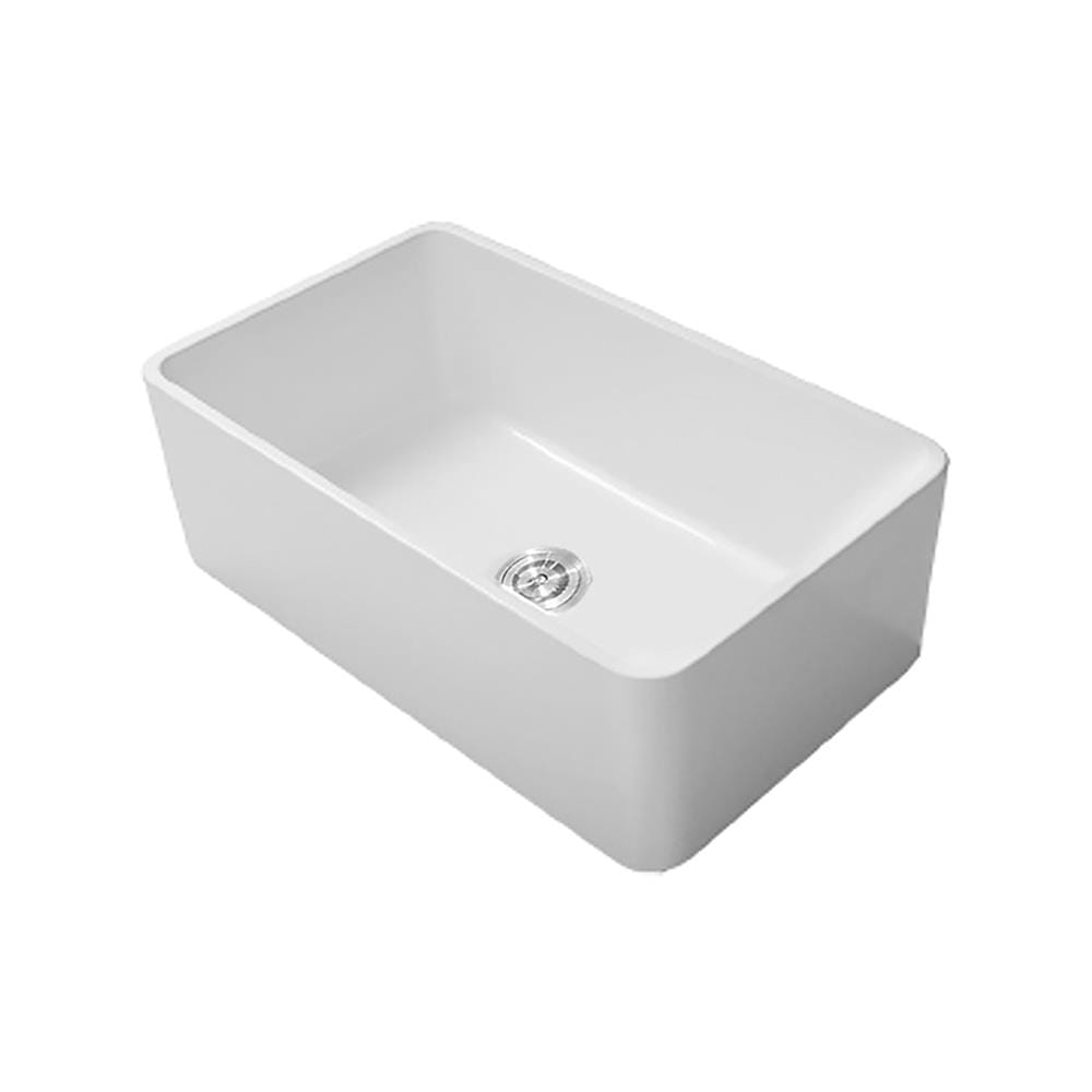 ซิงค์ฝัง 1 หลุม TECNOPLUS TNP 761457 C สีขาว 76.1 ซม.