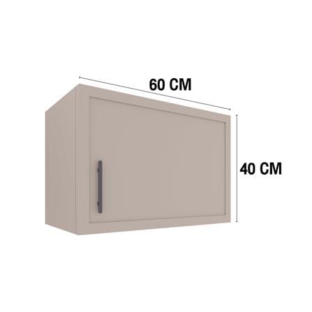ตู้แขวนเดี่ยว MJ SLIM SHAKER 60x40 ซม. สี BEIGE_4