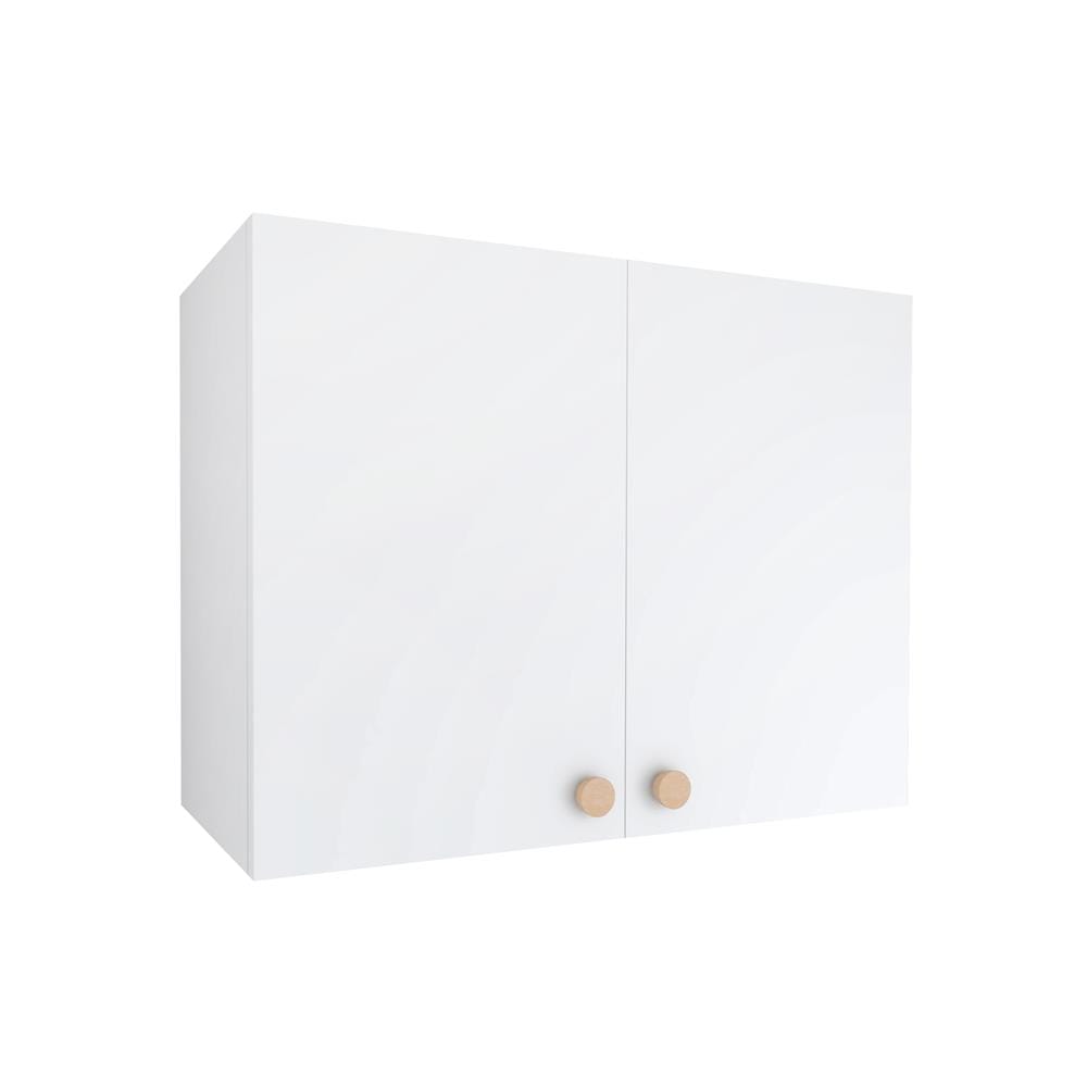 ตู้แขวนคู่ MJ DOT 80x60 ซม. สี WHITE
