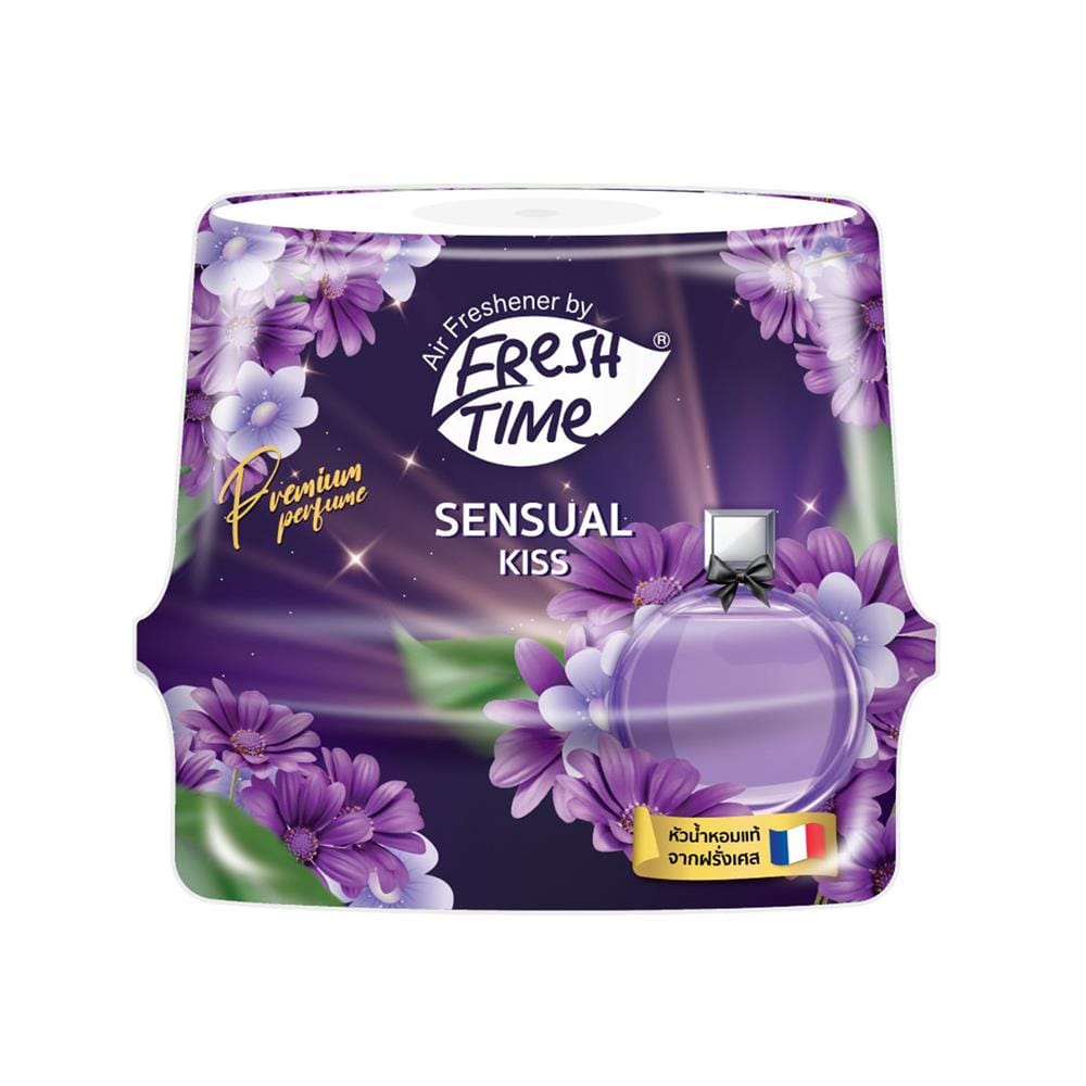 เจลปรับอากาศ FRESH TIME 180 กรัม SENSUAL KISS