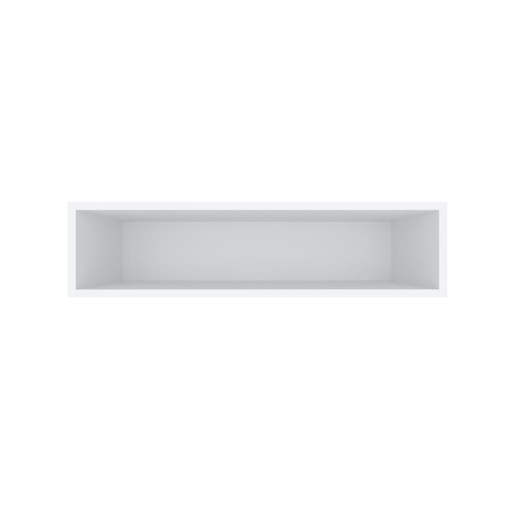 กล่องแขวนเสริม MJ DOT 80x20 ซม. สี WHITE