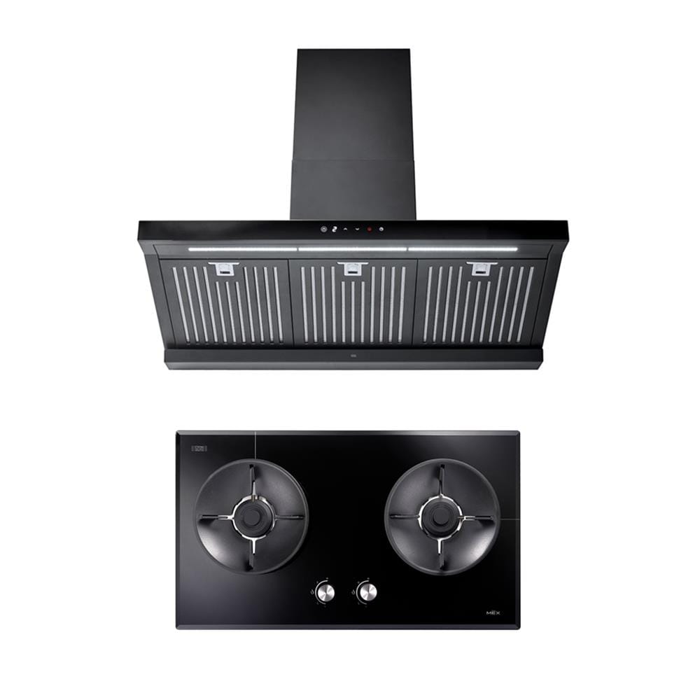 เตาฝัง+เครื่องดูดควัน MEX V7812MHR+K635BFB90