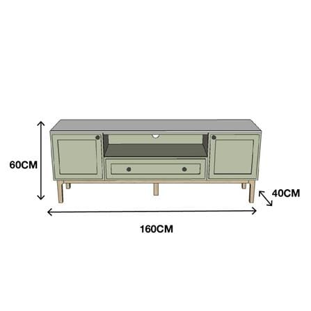 ตู้วางทีวี WHOOP MABURU 160 ซม. สี LINEN_2