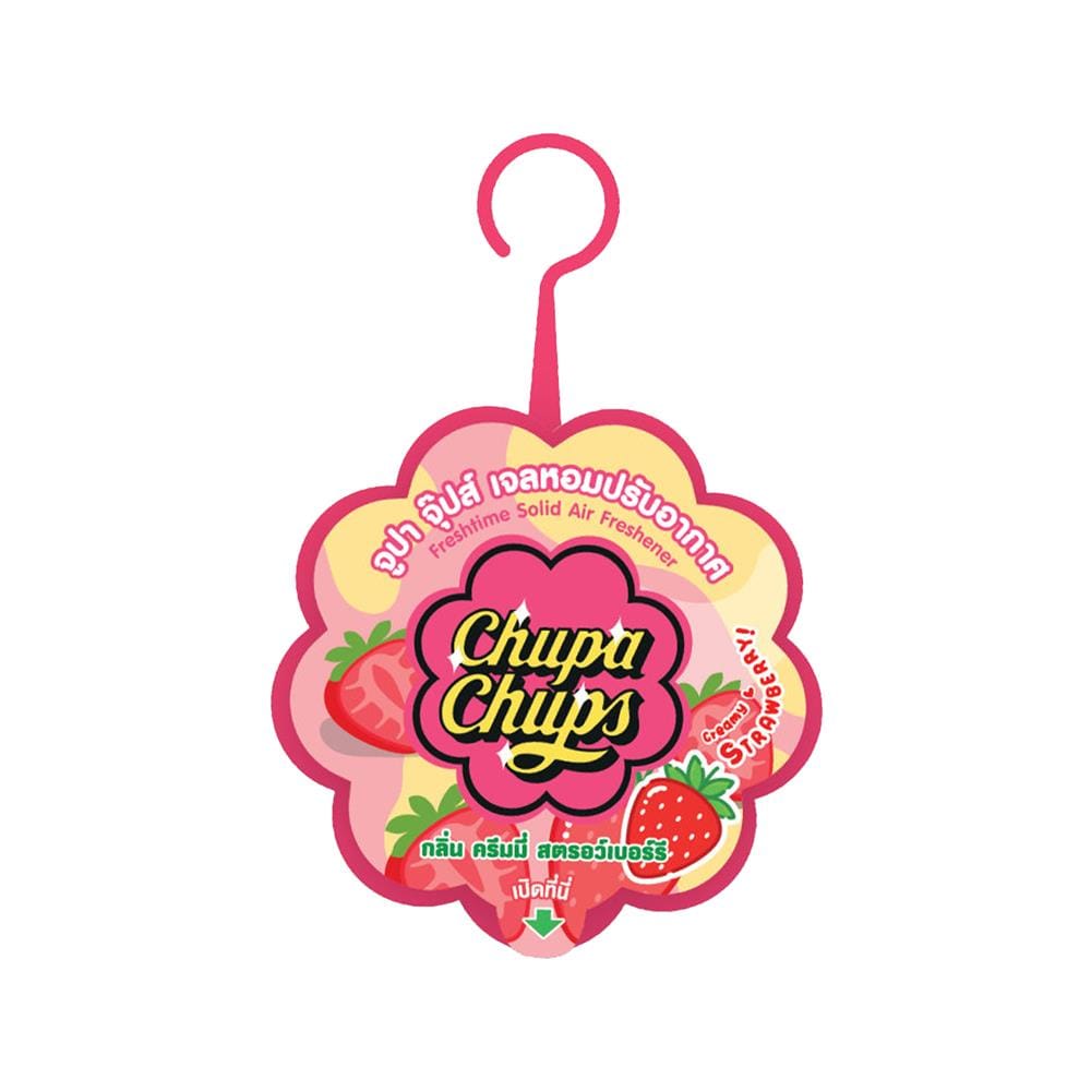 เจลปรับอากาศ FRESH TIME 60 กรัม CREAMY STRAWBERRY (แพ็ก 3 ชิ้น)