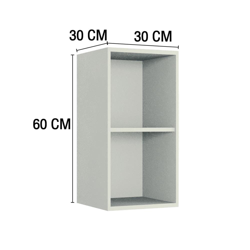 กล่องแขวนเสริม MJ ECO 30x60 ซม. สี OFF WHITE