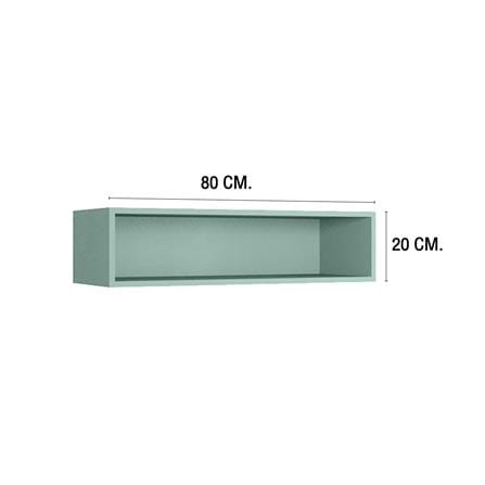 กล่องแขวนเสริม MJ ECO 80x20 ซม. สี SEA SALT_4