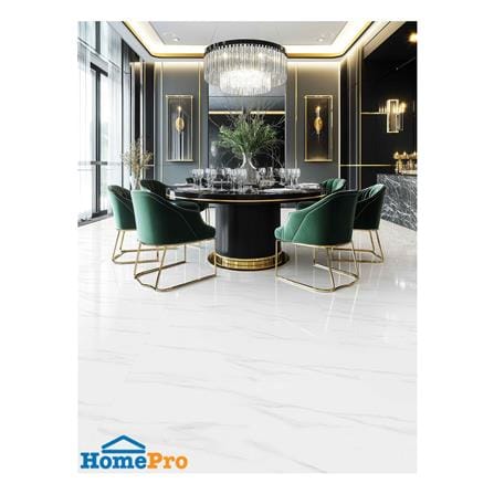 กระเบื้องพื้นพอร์ซเลน 60x120 ซม. TARA ควีนสโตน ขาว A 1.44 ตร.ม._4