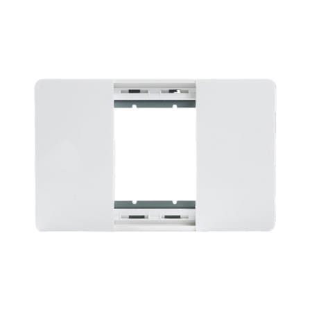 หน้ากาก 1 ช่อง SIMON 52S-F1-WH สีขาว_0
