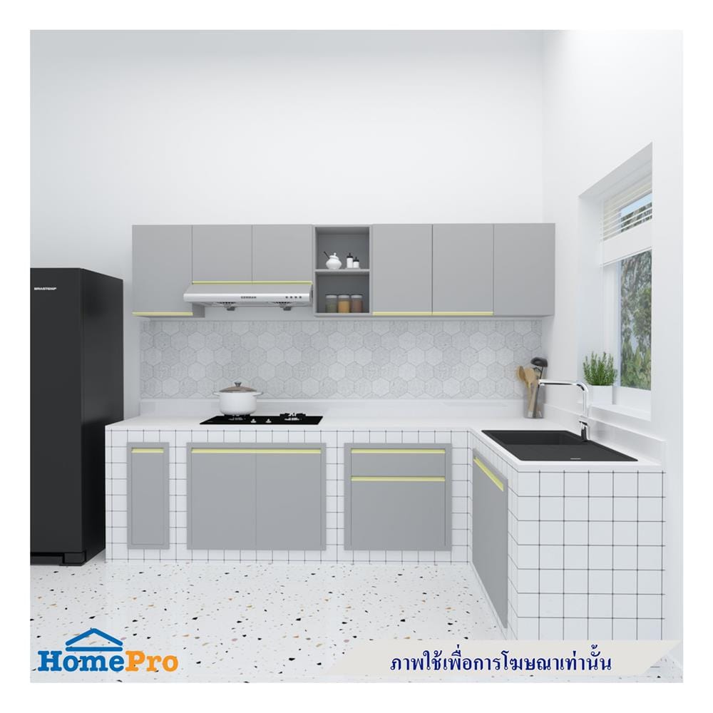 บานซิงค์เดี่ยว MJ ETERNITY 46x66 ซม. สี ELEGANT