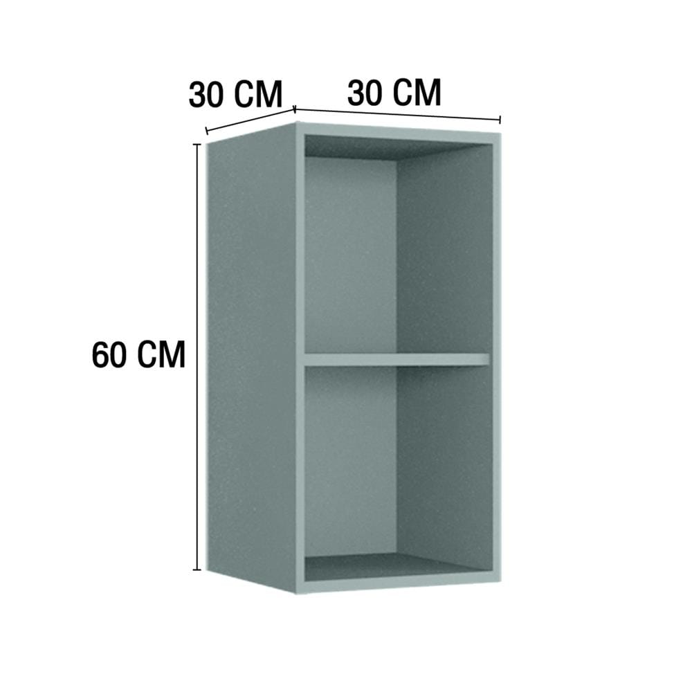 กล่องแขวนเสริม MJ ECO 30x60 ซม. สี SEA SALT